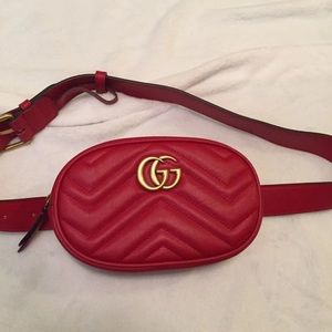 Gucci marmont belt bag
